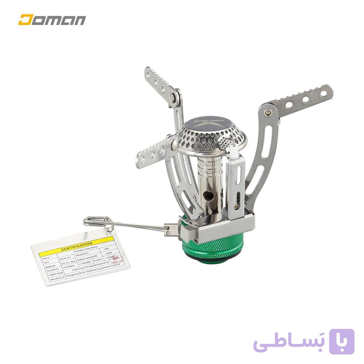 سرشعله؛ چراغ خوراک پزی کوهنوردی اسنو هاوک Snow hawic مدل: اسنو هاوک اس ان ده آ یک فندک دار Snow hawic SN10-A1 — تصویر 1