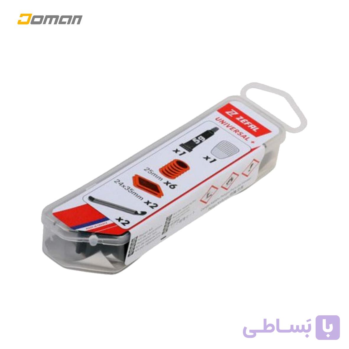 کیت پنچرگیری دوچرخه زِفال Zefal فرانسه مدل: زفال یونیورسال پلاس ZEFAL UNIVERSAL+ — تصویر 1