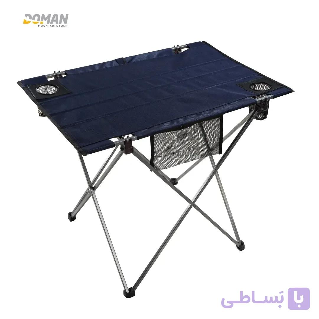 میز کمپینگ تاشو ادریک مدل رویه پارچه ای دو نفره — تصویر 1