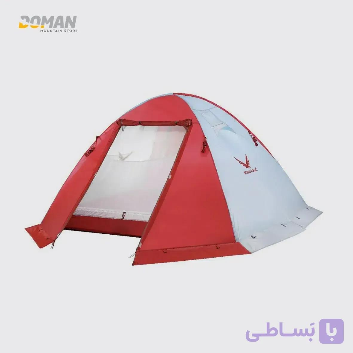 چادر کوهنوردی و طبیعت گردی اسنو هاک مدل دو نفره سه فصل — تصویر 1
