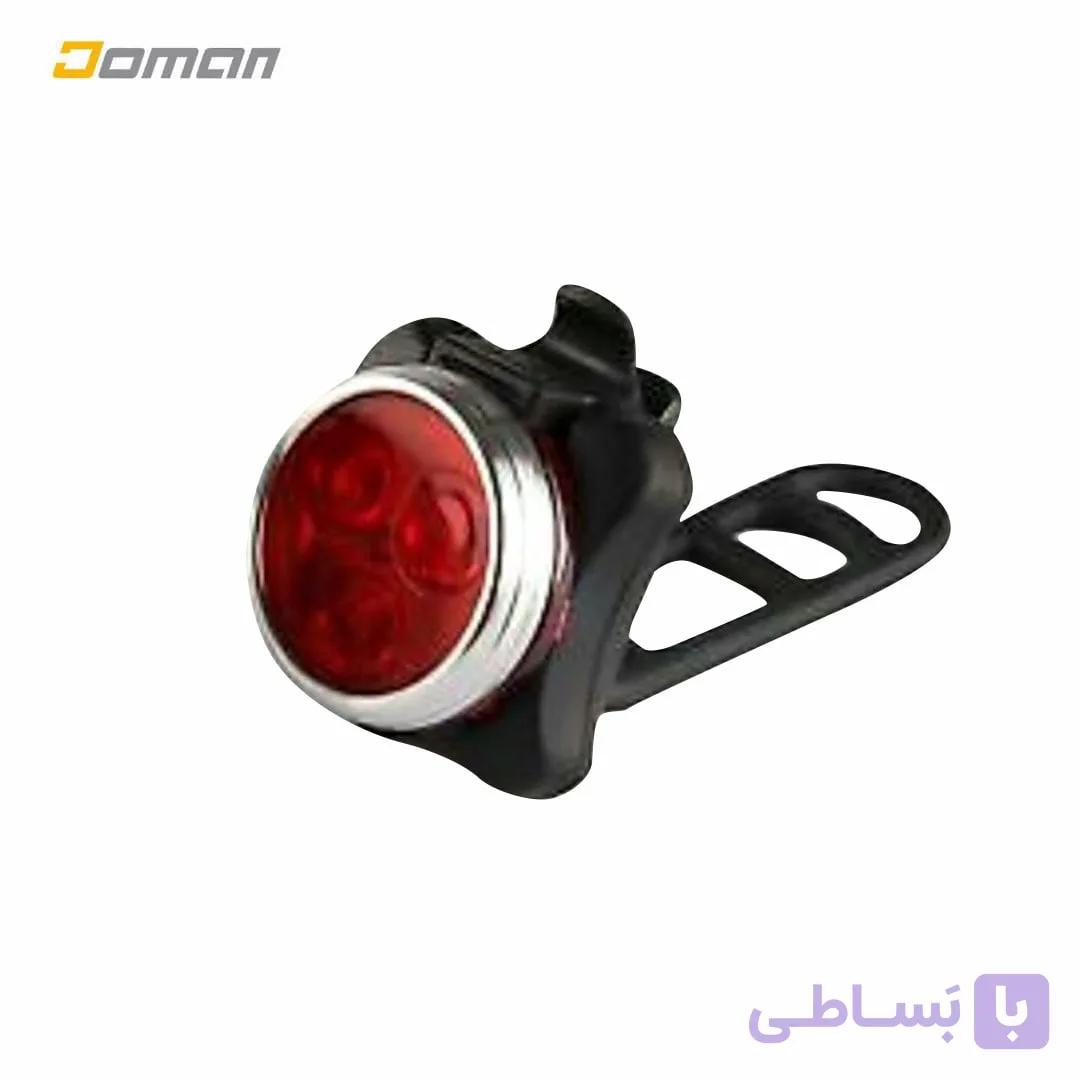 چراغ دوچرخه؛ انرژی ENERGI تایوان قرمز ( عقب ) مدل EBL-022 قرمز عقب؛ شارژی — تصویر 1