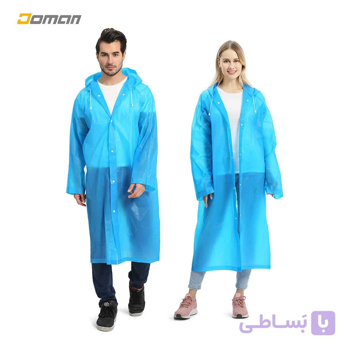 پانچو طبیعت گردی سیلیکونی کاور باران  مدل: پانچو طبیعت گردی سیلیکونی ( چند بار مصرف ) کد: C.1030 EVA LIGHTWEIGHT RAINCOAT C.1030 — تصویر 1
