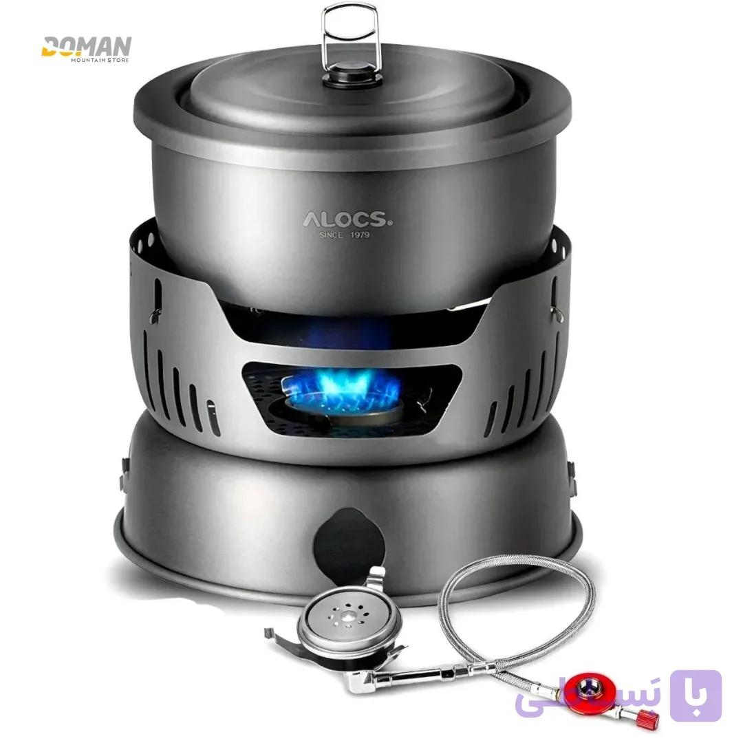 ست ظروف و سرشعله آلوکس کد: CW-C33 آلومینیوم — تصویر 1