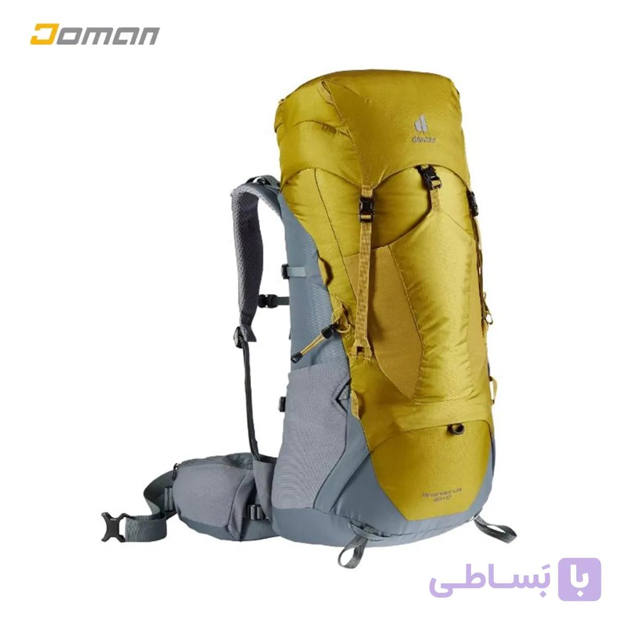 کوله پشتی کوهنوردی دیوتر 2021 – اورجینال مدل اِیر کانتکت لایت 50+10 — تصویر 1