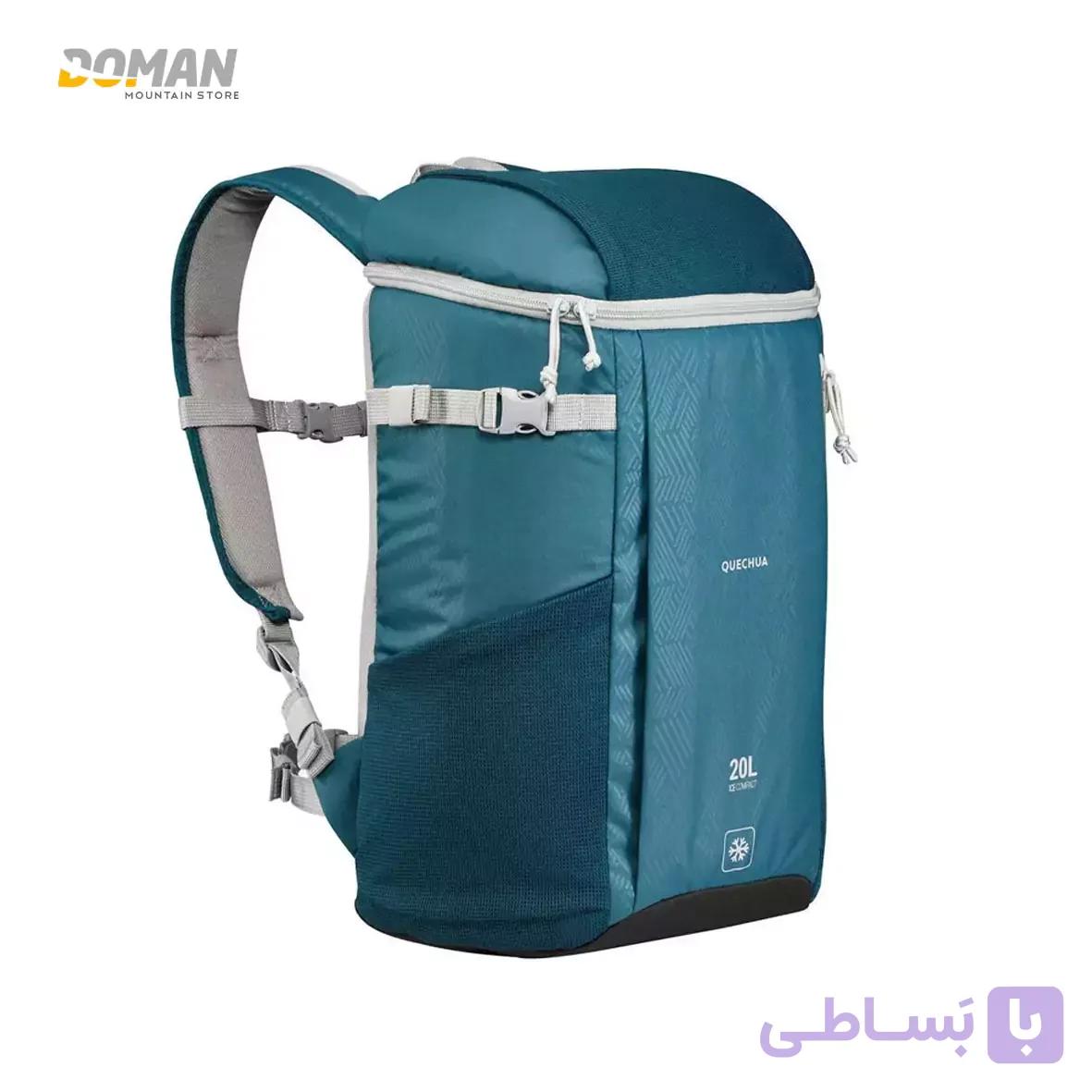 کیف کوله پشتی نگهدارنده مواد غذایی آیس بک پک ICE BACKPACK کچوا QUCHUA فرانسه مدل ایزوترمال آیس بک پک 20 لیتری — تصویر 1