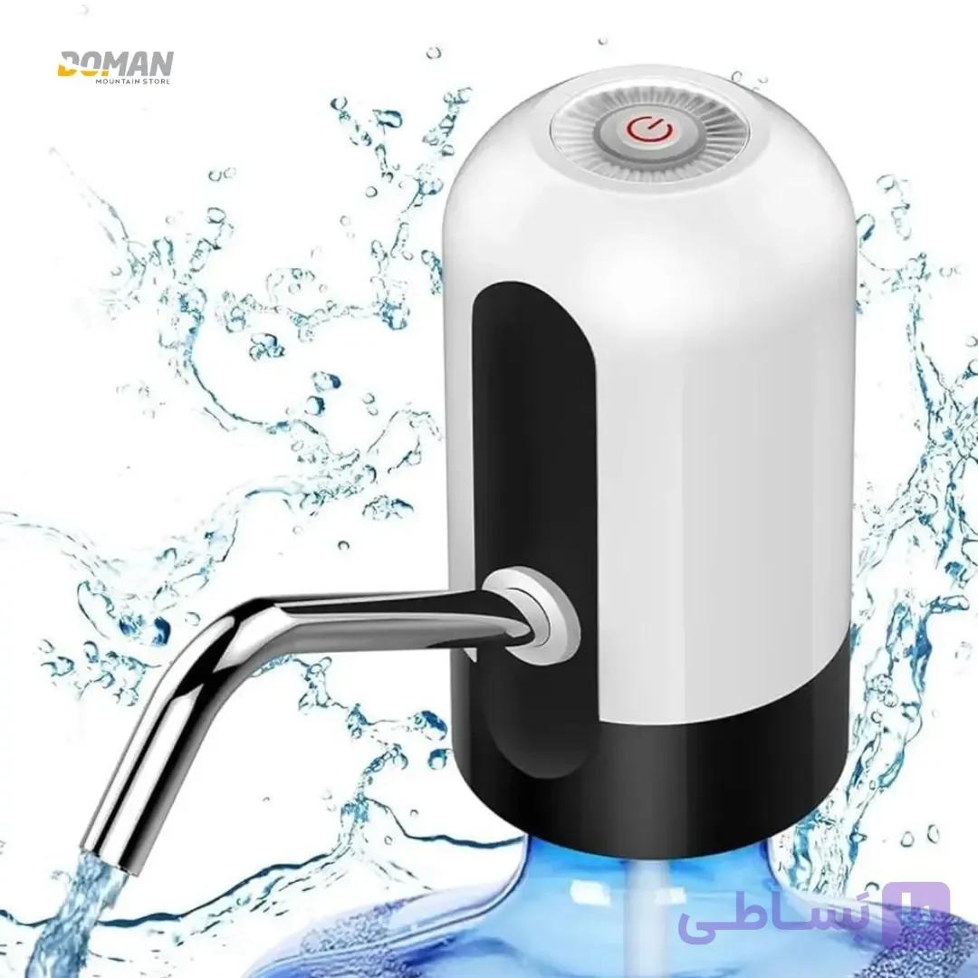 پمپ آب سفری همراه اتوماتیک شارژی مدل ودر دیسپنسر تک حالته کد ZX-115 — تصویر 1