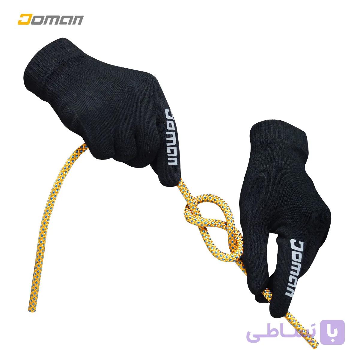 دستکش کوهنوردی دومان مدل بیس لایر — تصویر 1