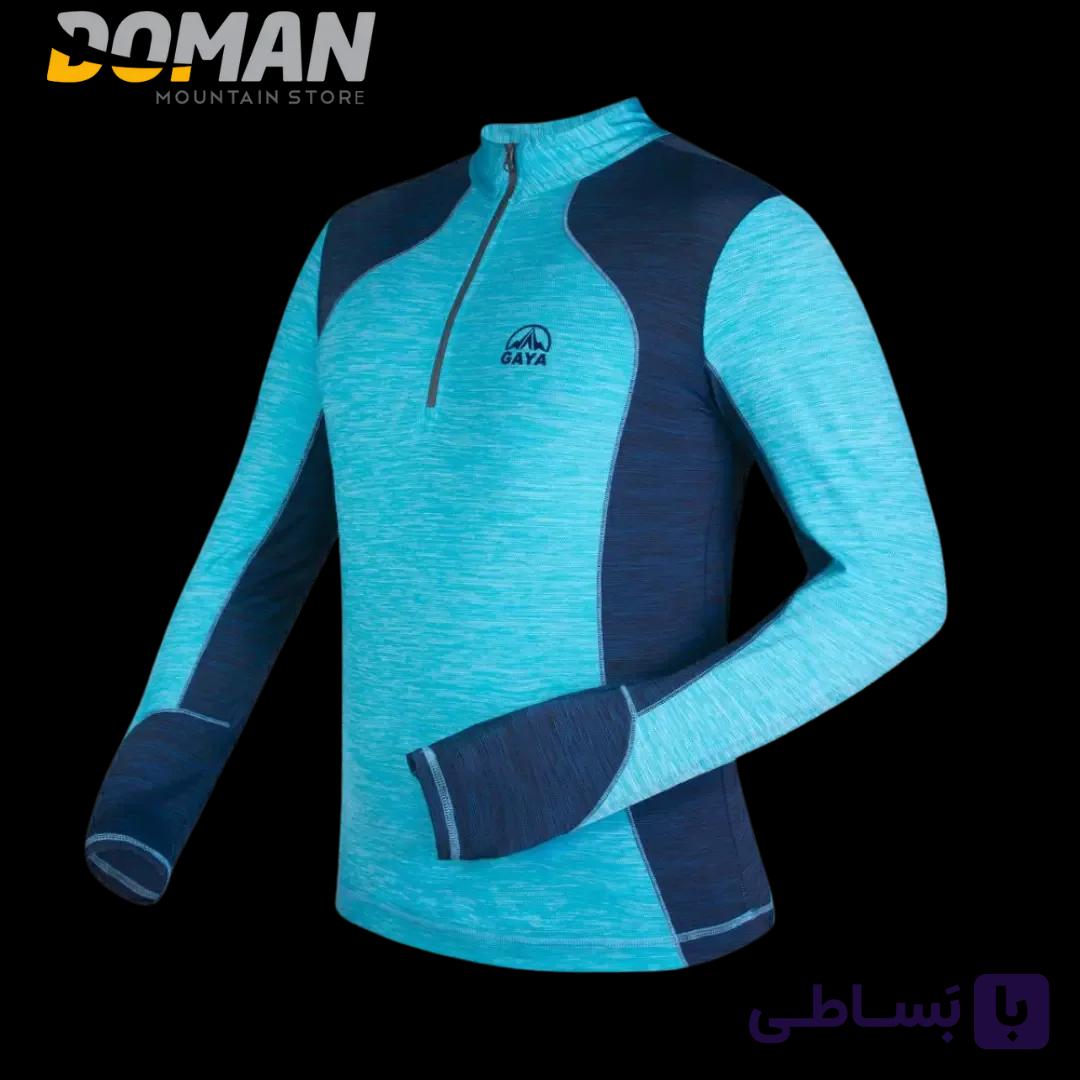 پیراهن کوهنوردی نیم زیپ قایا مدل سرین اسپرت مردانه و زنانه کد G0115 — تصویر 1