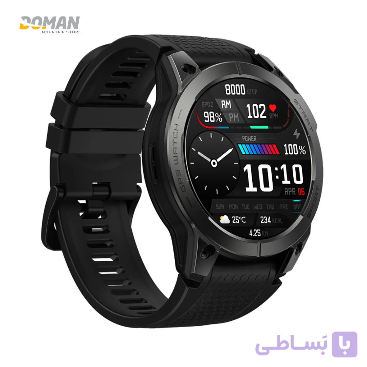 ساعت کوهنوردی ورزشی زیبلاز ZEBLAZE مدل استراتوس سه STRATOS 3 — تصویر 1