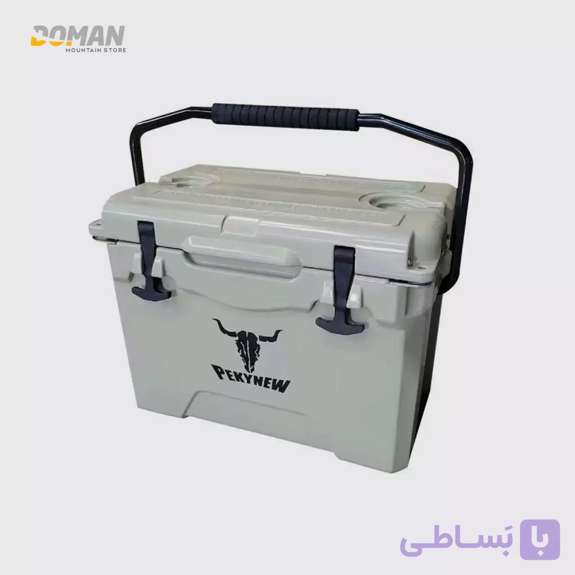 یخچال سفری همراه ( کول باکس ) گرم و سرد پکنیو  PKYNEW کله گاوی 25 لیتر — تصویر 1