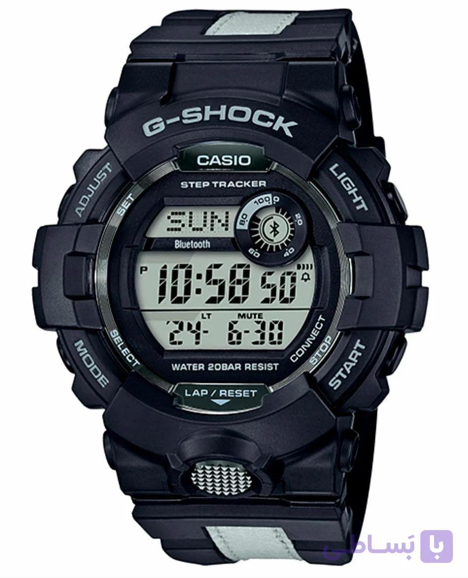 ساعت ورزشی کوهنوردی کاسیو جی شاک CASIO G-SHOCK مدل دارای بلوتوث G-SHOCK GBD-800LU-1DR G-SQUAD — تصویر 1