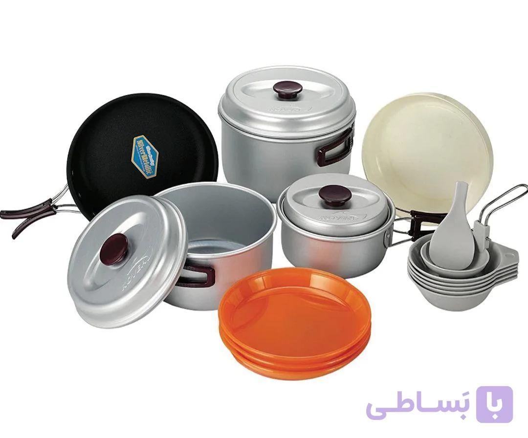 ظروف پخت و پز کمپینگ کُوا KOVEA کره جنوبی مدل سیلور 8_7 مناسب هفت تا هشت نفر — تصویر 1