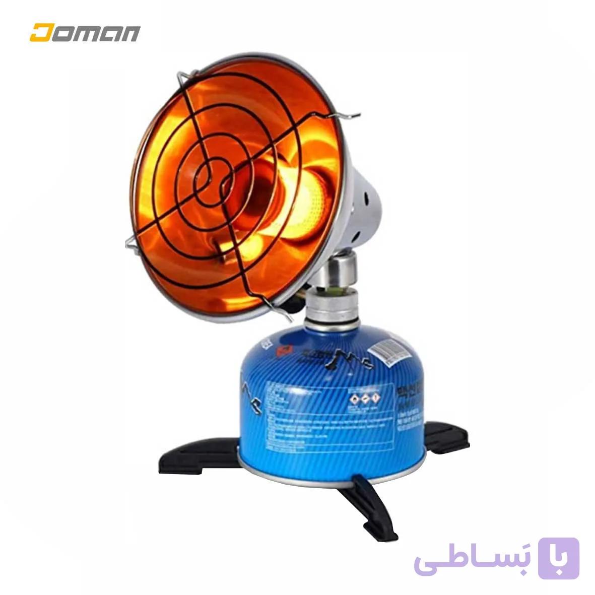 چراغ حرارتی کمپینگ / هیتر کمپینگ مدل: گاز هیتر کد: GAS HEATER T18A — تصویر 1