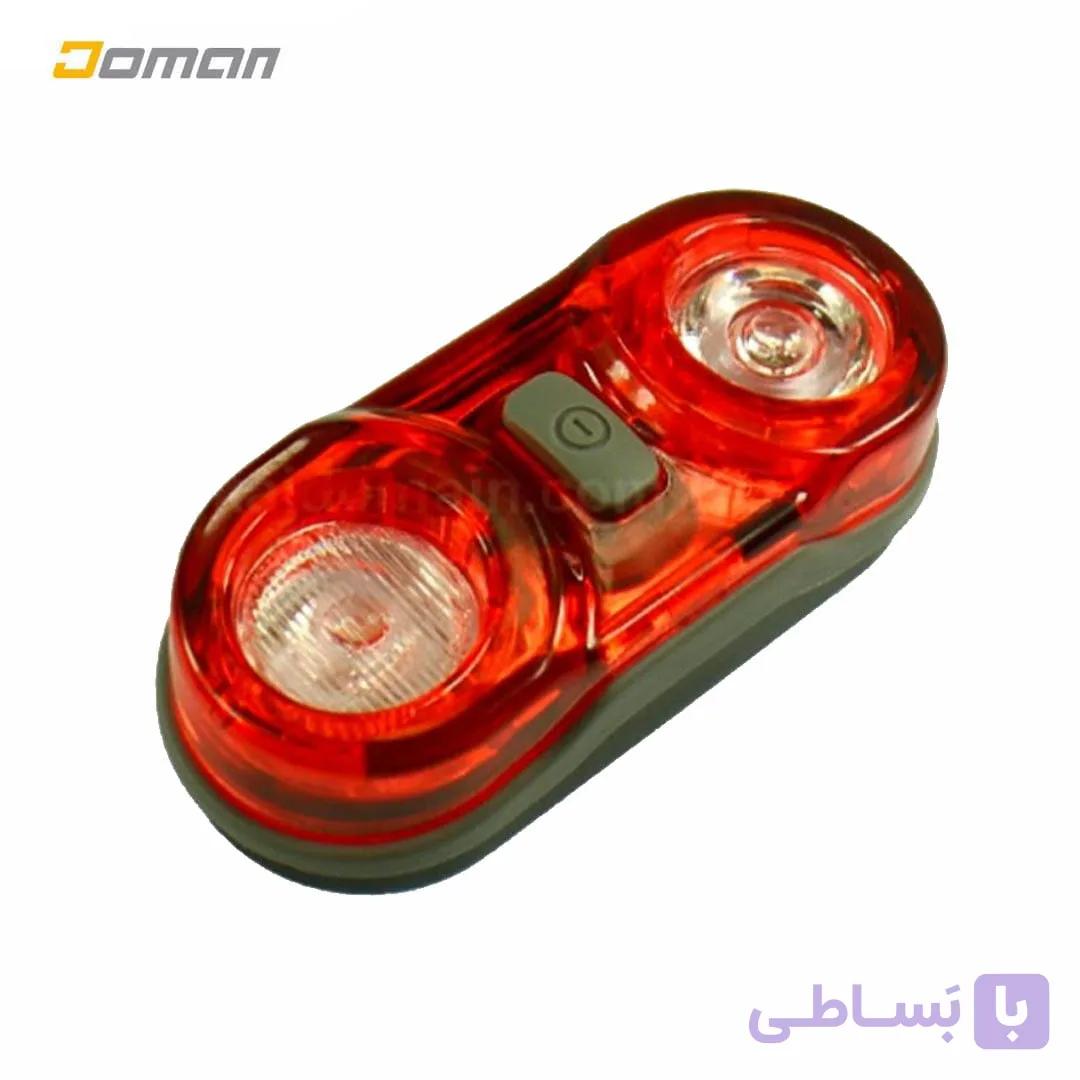 چراغ دوچرخه انرژی ENERGI تایوان قرمز ( عقب ) مدل EBL-2232 قرمز عقب؛ باتری خور — تصویر 1