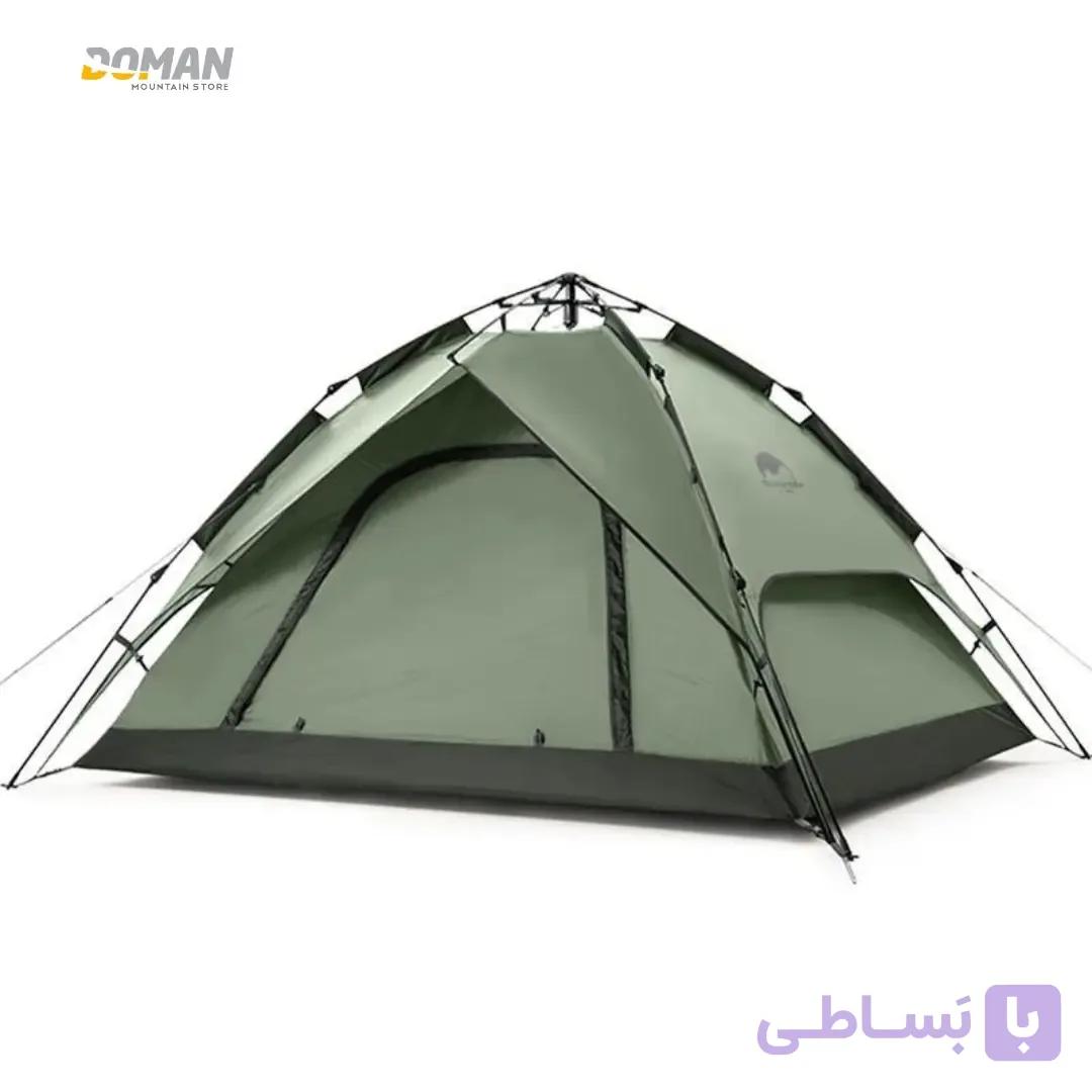چادر اتوماتيک طبیعت گردی و سفر نیچرهایک مدل سه نفره ی سه فصل — تصویر 1