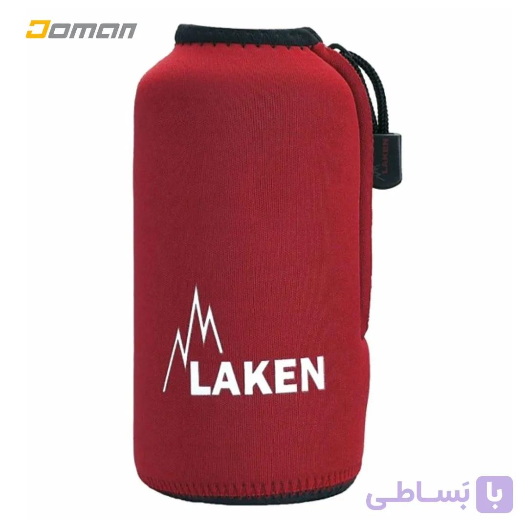 کاور قمقمه و فلاسک کوهنوردی لیکن LAKEN اسپانیا مدل نئوپِرن کاور باتل یک لیتر و 750 میلی — تصویر 1