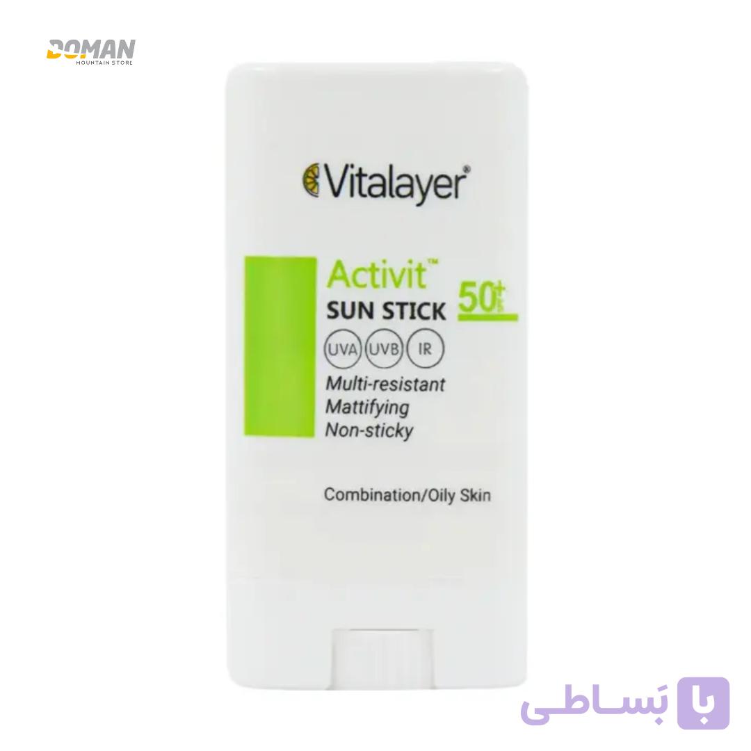 کرم ضد آفتاب ویتالایر Vitalayer استیکی — تصویر 1