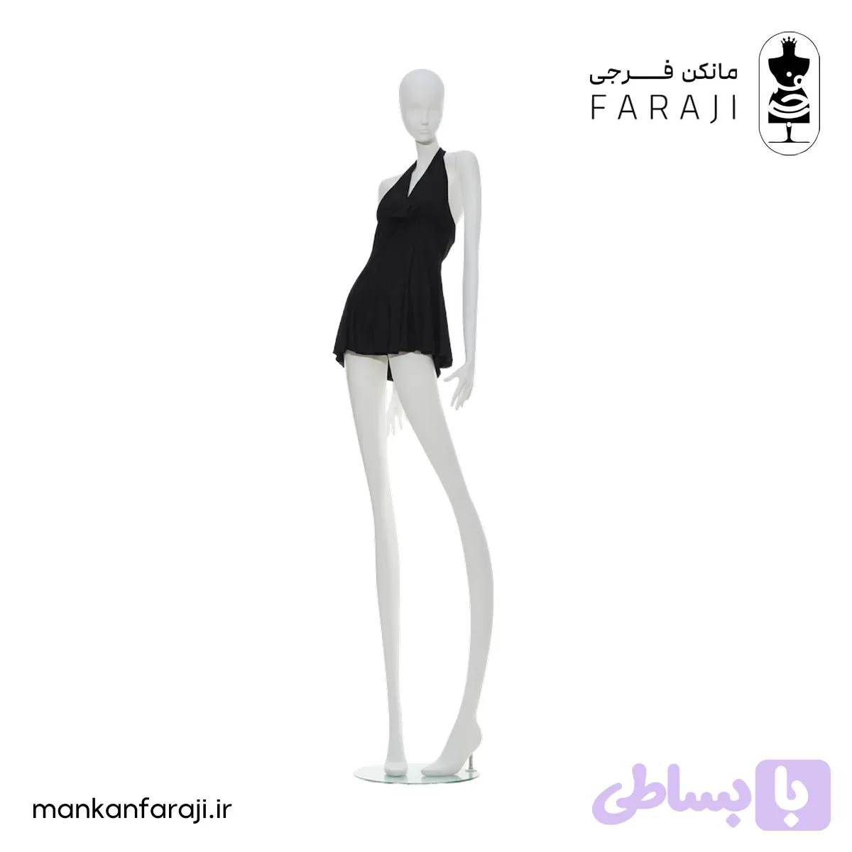 مانکن کامل زنانه سفید مدل ایستاده کد 111 — تصویر 1