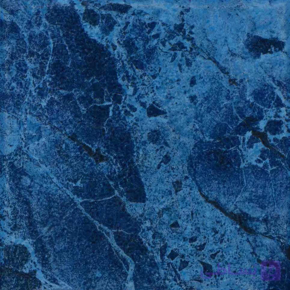 کاشی استخری البرز طرح وینکا براق سایز ۱۵-۱۵ کد Vinka Blue