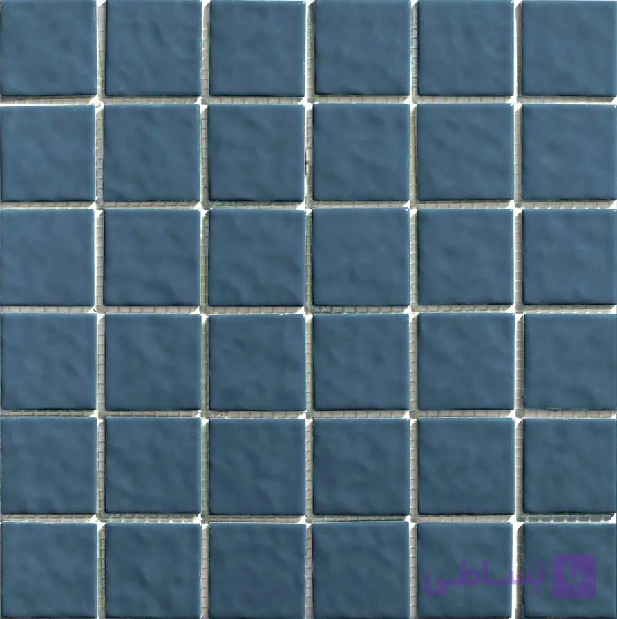 سرامیک استخری البرز طرح فراگامو براق سایز ۵-۵ کد BLUE 17