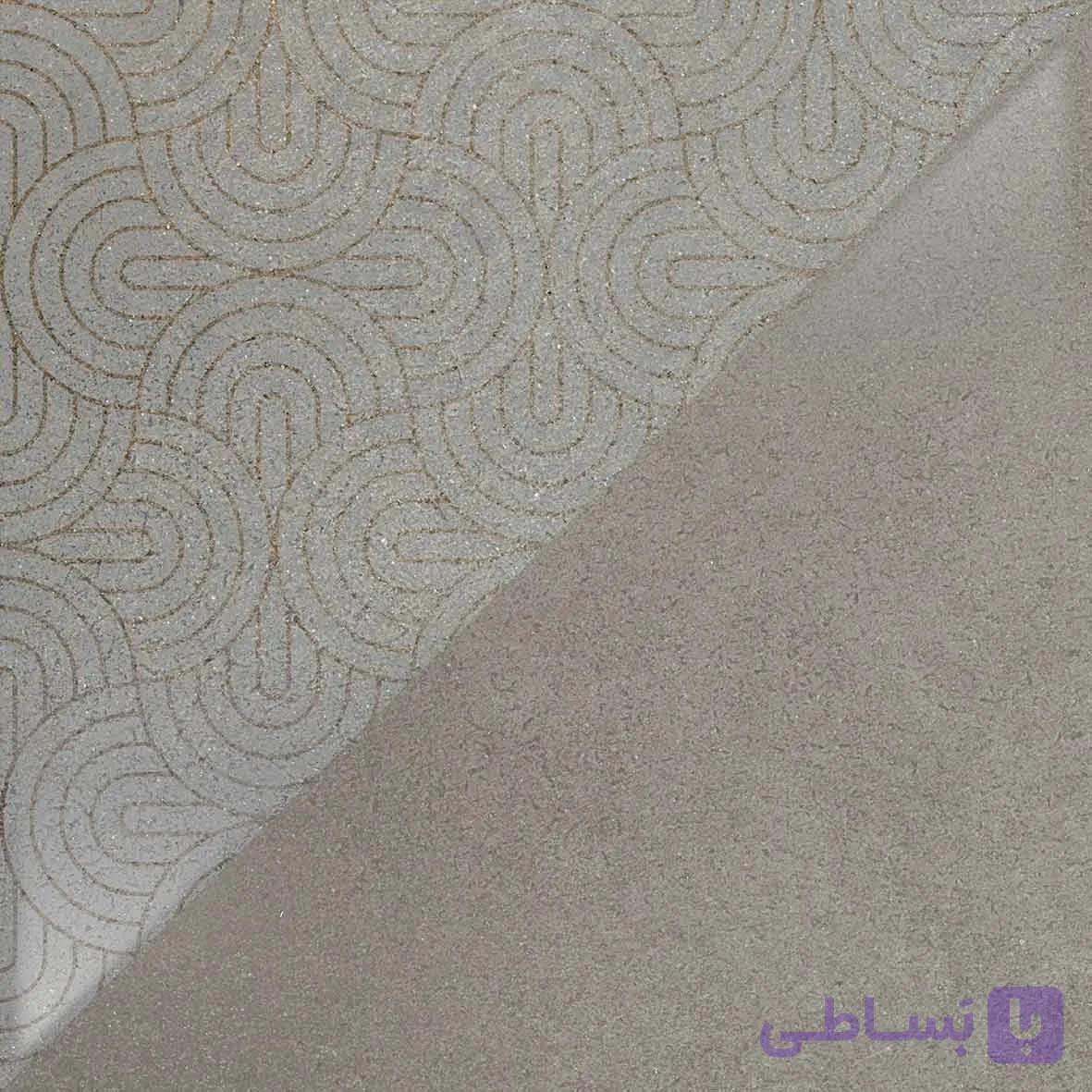 کاشی استخری البرز طرح تیگا براق سایز ۱۵-۱۵ کد Tiga-Brown