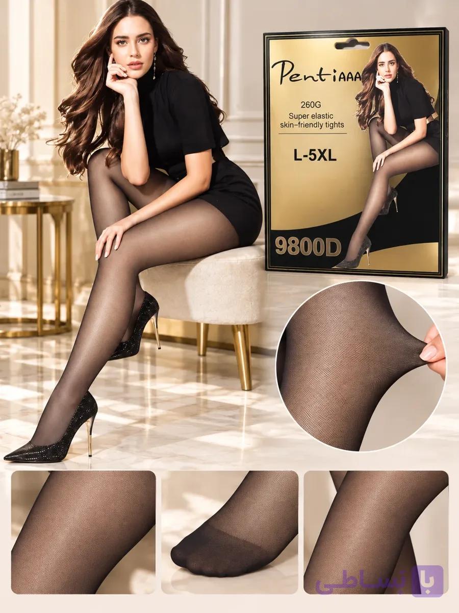 جوراب شلواری سه بعدی پنتی وارداتی — تصویر 1