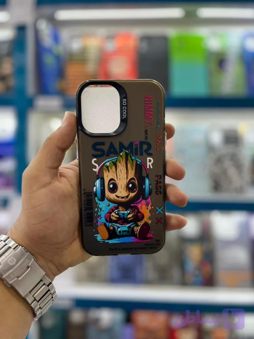 قاب سوکول طرح گروت آیفون iphone 16