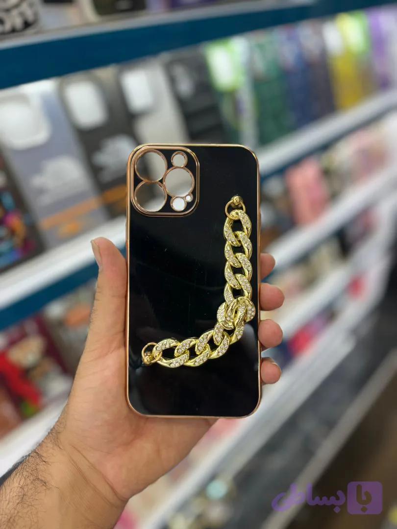قاب مای کیس طرح زنجیر قلبی آیفون iphone 13 pro max