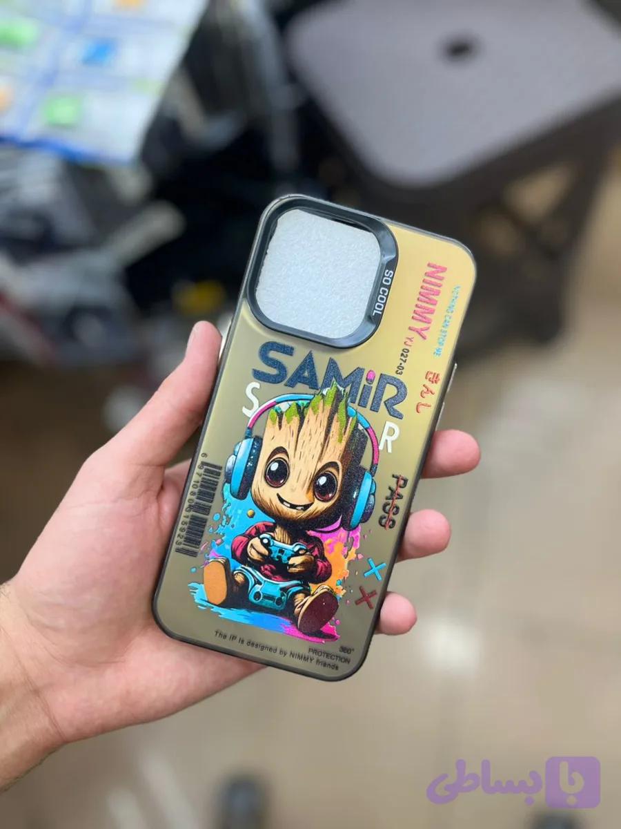 قاب سوکول طرح گروت آیفون iphone 15 pro max
