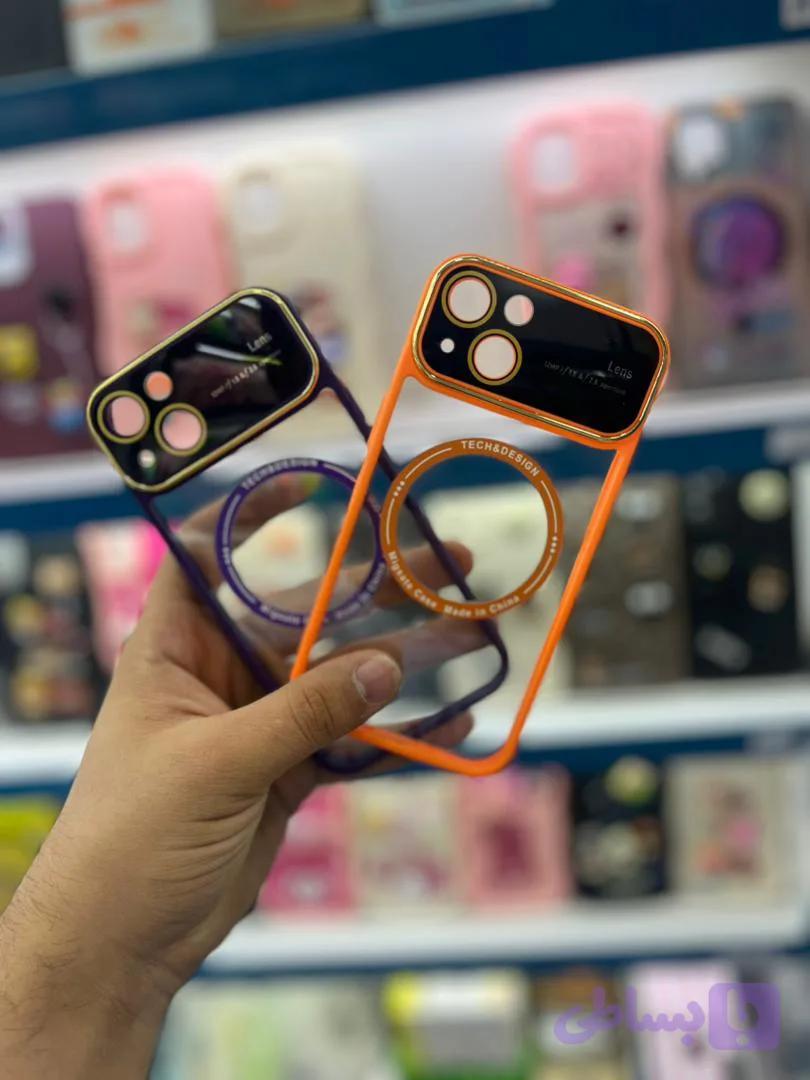 قاب مگ سیف اصلی محافظ لنز دار آیفون iphone 13