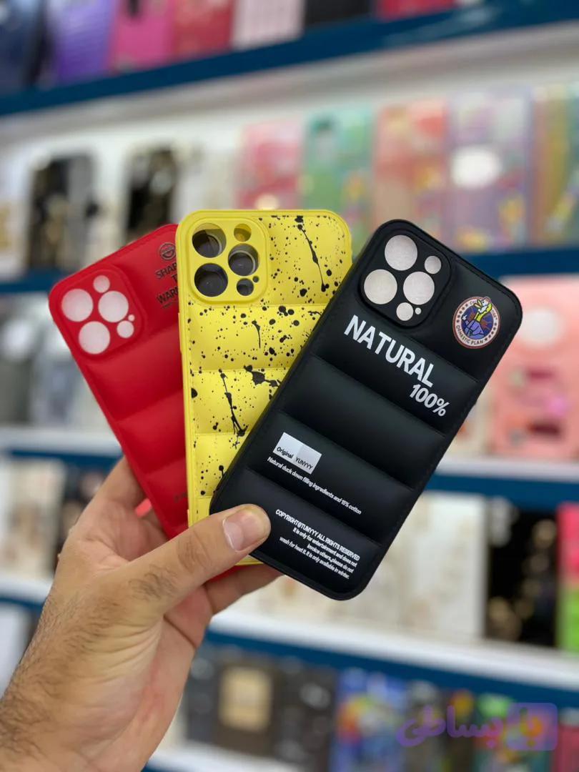 قاب پافری (اصلی)بدون ریزش رنگ آیفون iphone 12 pro max
