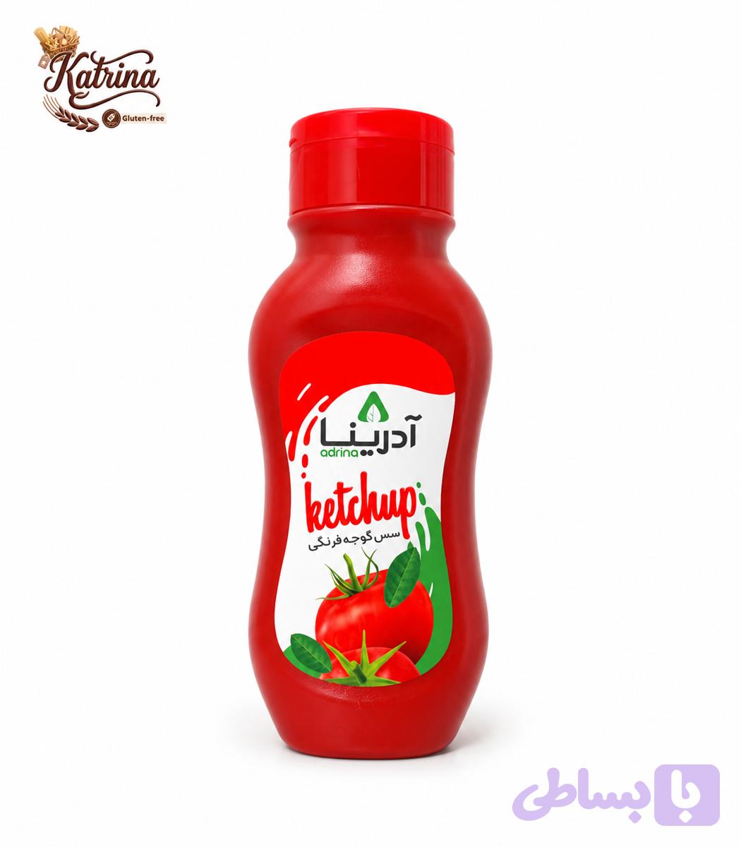 سس گوجه فرنگی بدون گلوتن آدرینا ۴۸۰ گرم