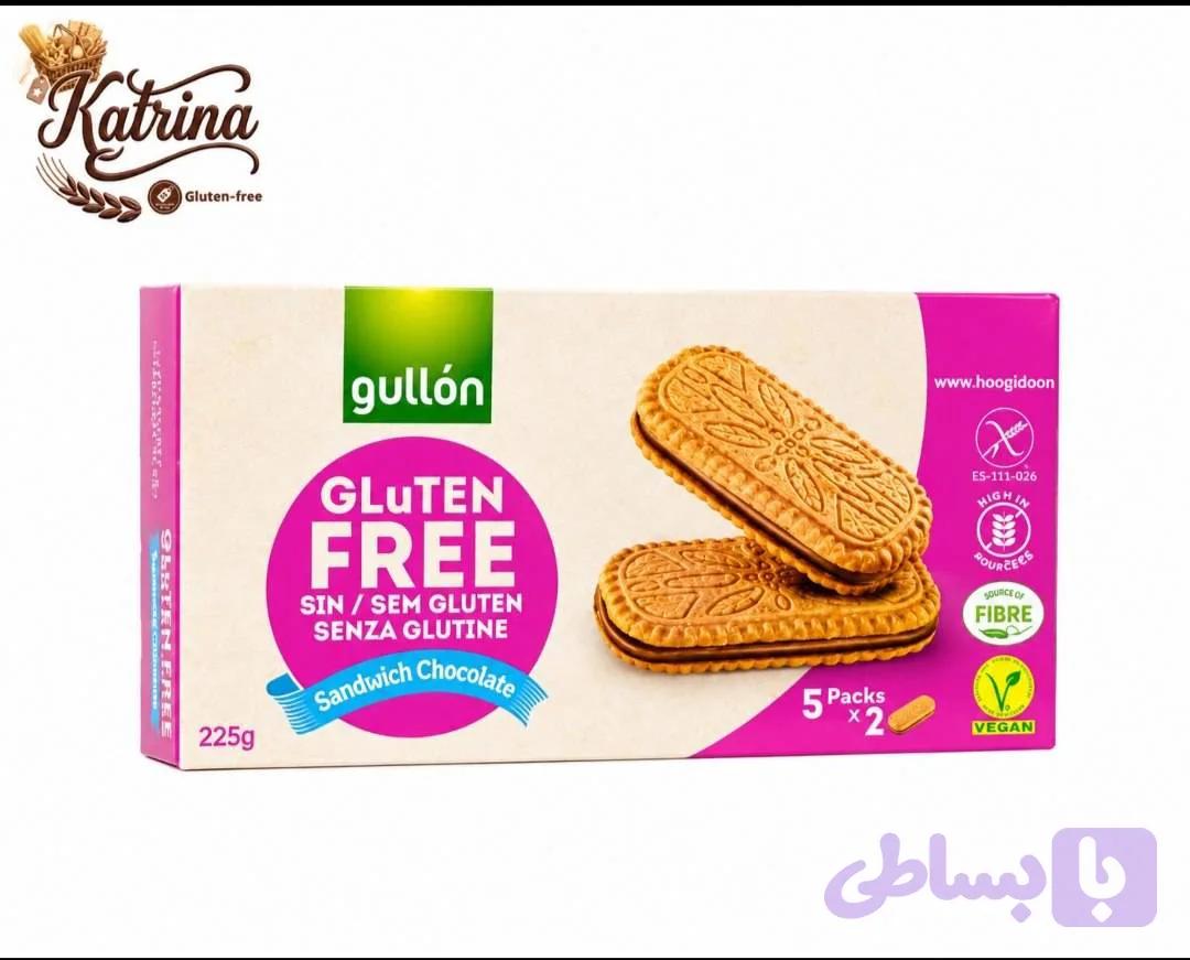 بیسکویت بدون گلوتن شکلات ساندویچ گولون ۲۲۵ گرم