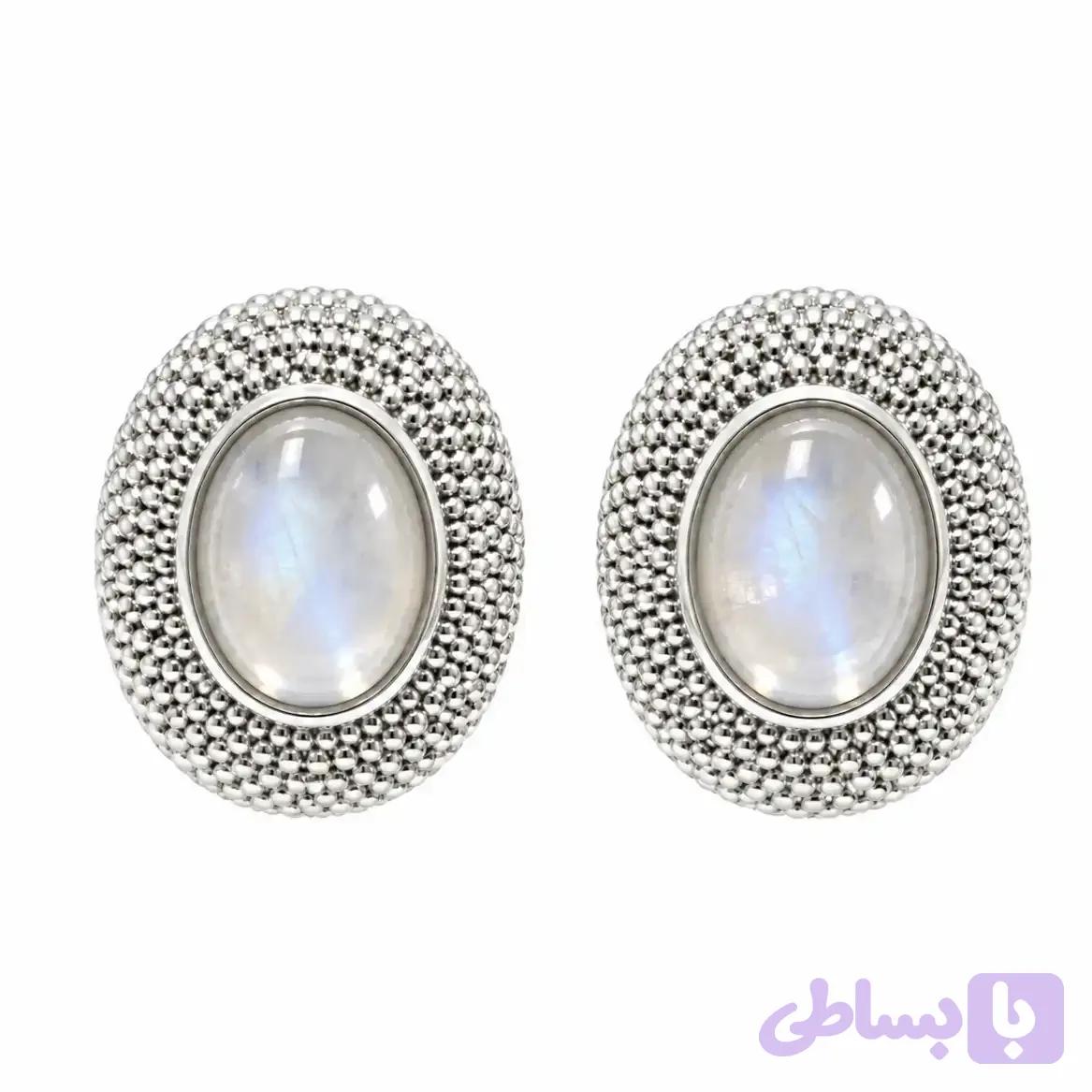 گوشواره نقره نورا