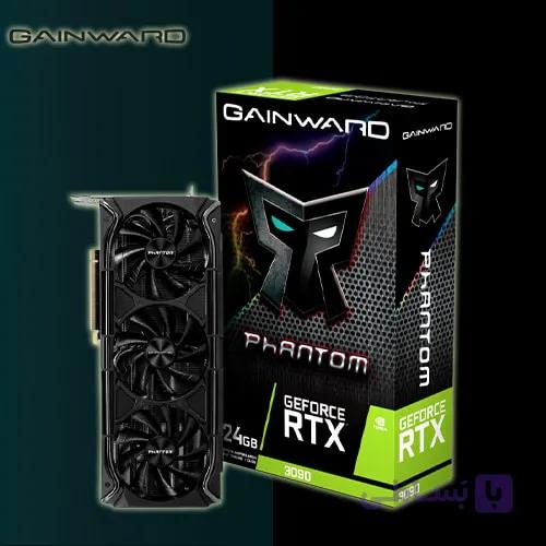 کارت گرافیک استوک RTX 3090 Gainward Phantom 24GB — تصویر 1