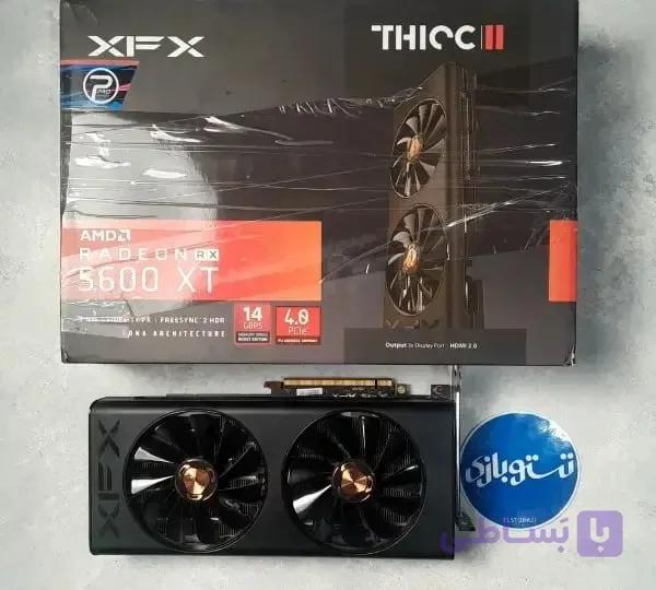 کارت گرافیک استوک RX 5600Xt Xfx Thicc II 6GB