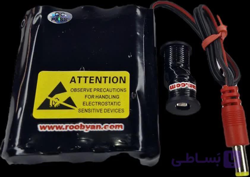 باتری 12 ولت 3400 میلی آمپر MegaBiz — تصویر 1