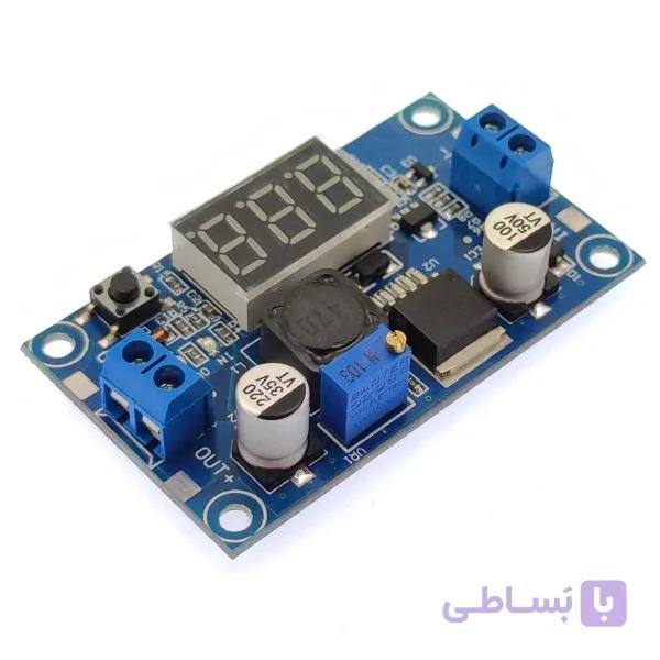 ماژول مبدل DC به DC کاهنده 37-1.25 ولت 3 آمپر LM2596 — تصویر 1