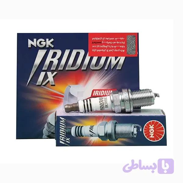 شمع پایه کوتاه ایریدیوم ان جی کی 6418 ژاپن همیارحامی BKR6EIX — تصویر 1