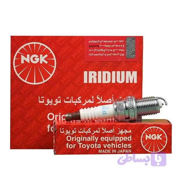 شمع پایه کوتاه ایریدیوم ان جی کی 93684 ژاپن همیار حامی IFR6T-11 — تصویر 1