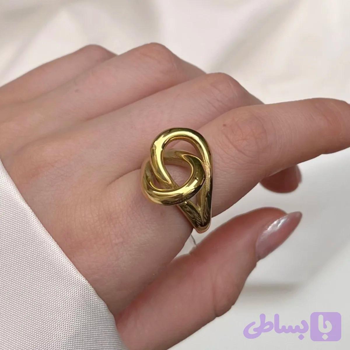 انگشتر گره مینیمال (کد A4COF)