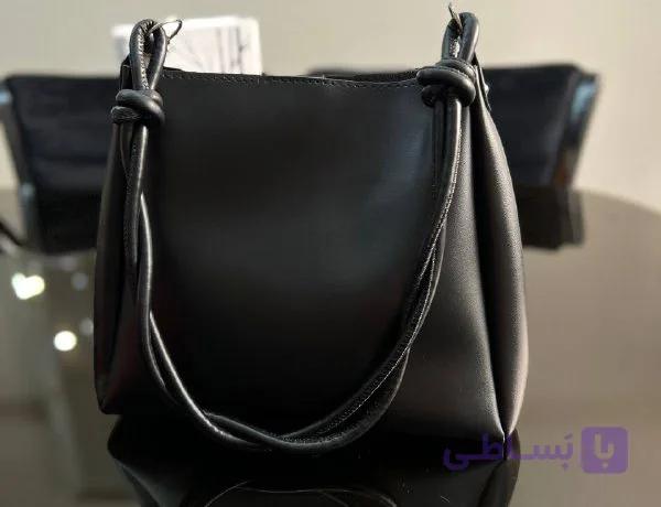 کیف زنانه مشکی کد 1005 — تصویر 1