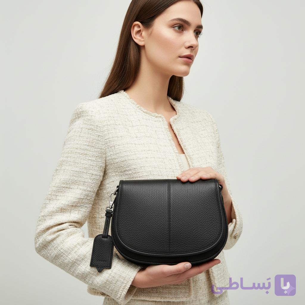 کیف چرم طبیعی مدل مینی ویدا کد 9141 — تصویر 1