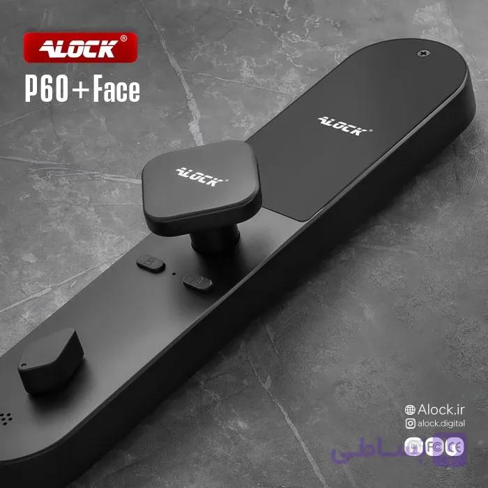 دستگیره تشخیص چهره و قفل اثر انگشتی دیجیتال ALOCK مدل Pmax Face — تصویر 1