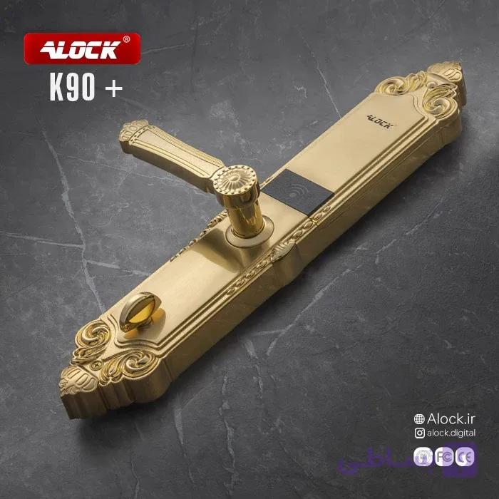 قفل اثر انگشتی دیجیتال ALOCK مدل K90+ Gold — تصویر 1
