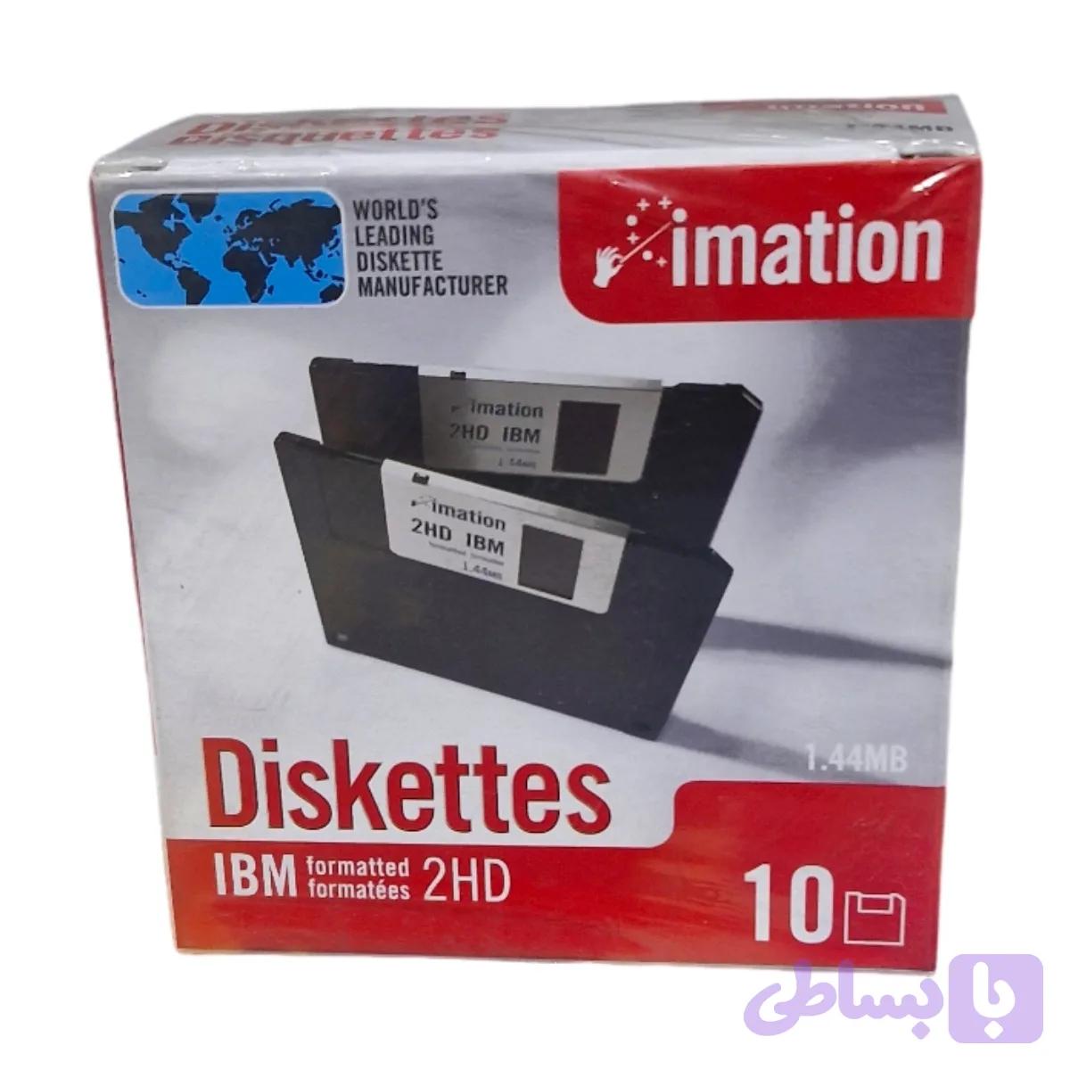 فلاپی دیسک ۱۰ عددی Imation ظرفیت 1.44MB مدل 2HD