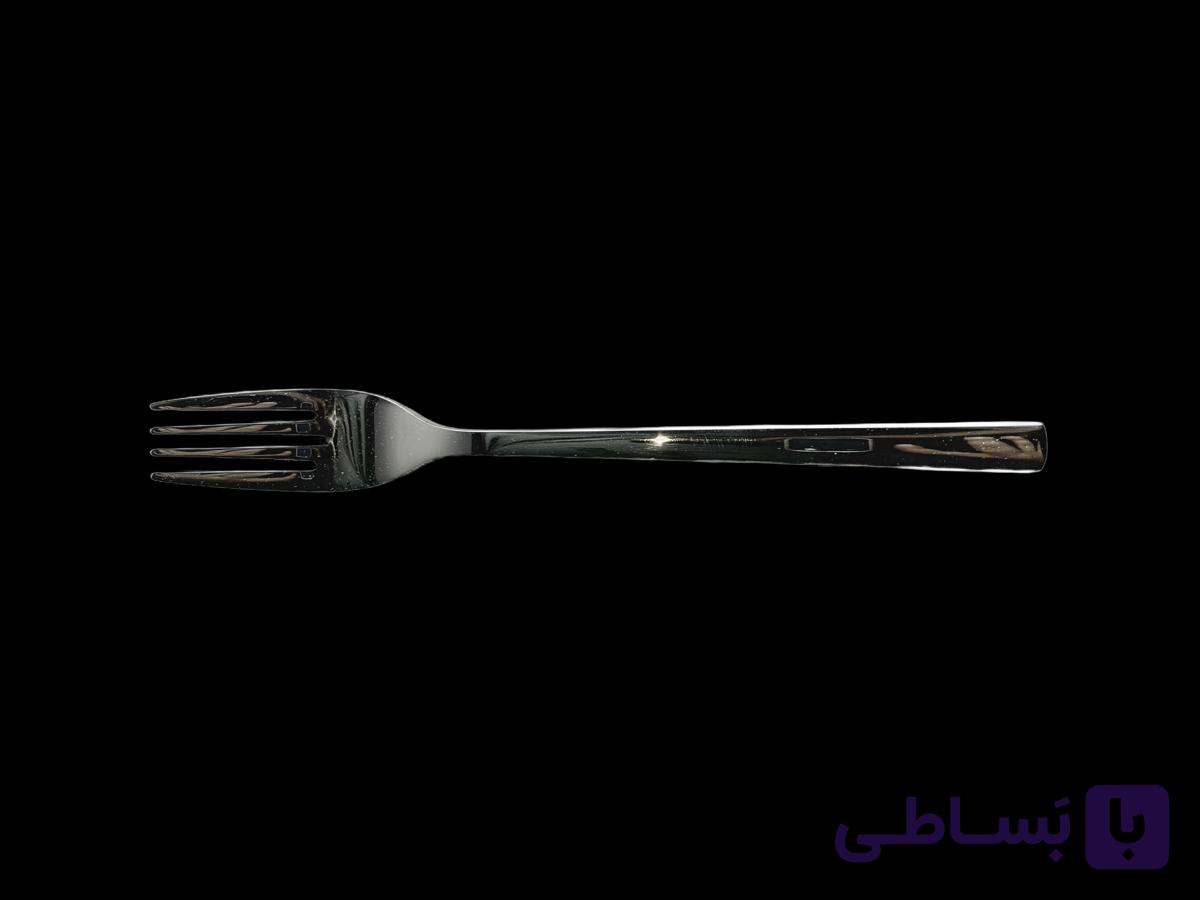 کارد و چنگال سه بعدی استیل یونیک اصل مدل لوزی