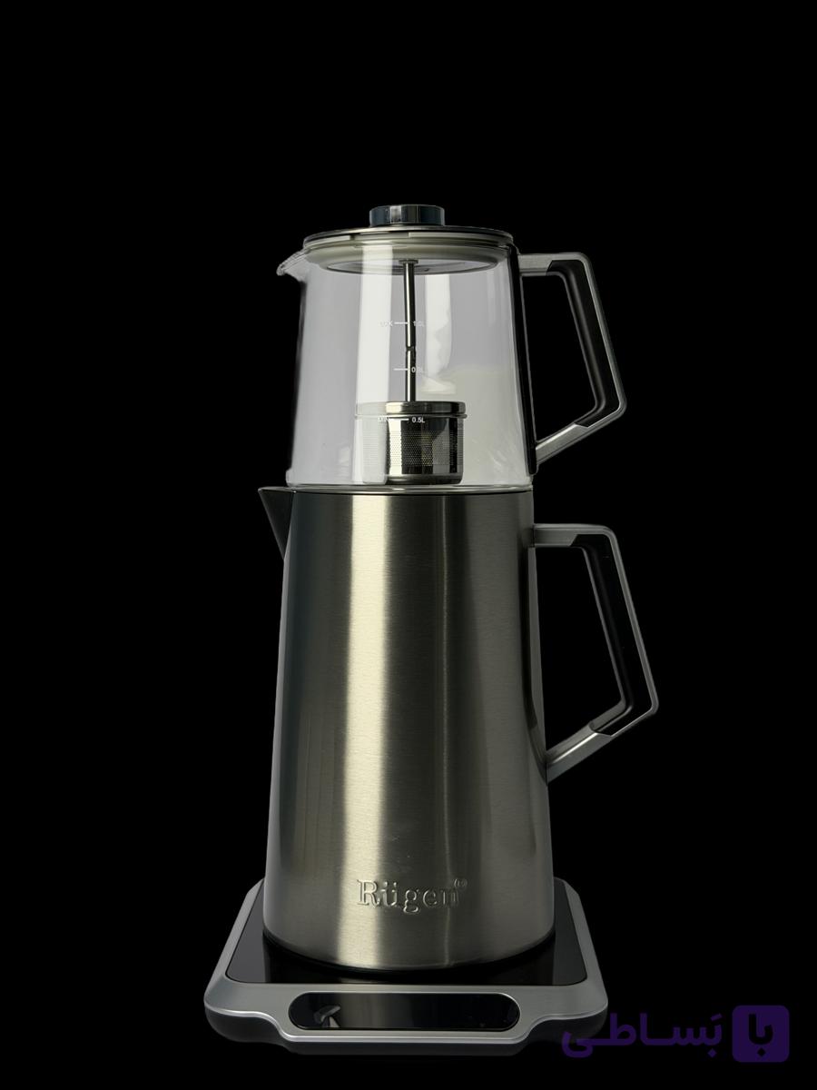 چای ساز رو هم روگن آلمان اصل مدل RU-1515 با 18 ماه ضمانت