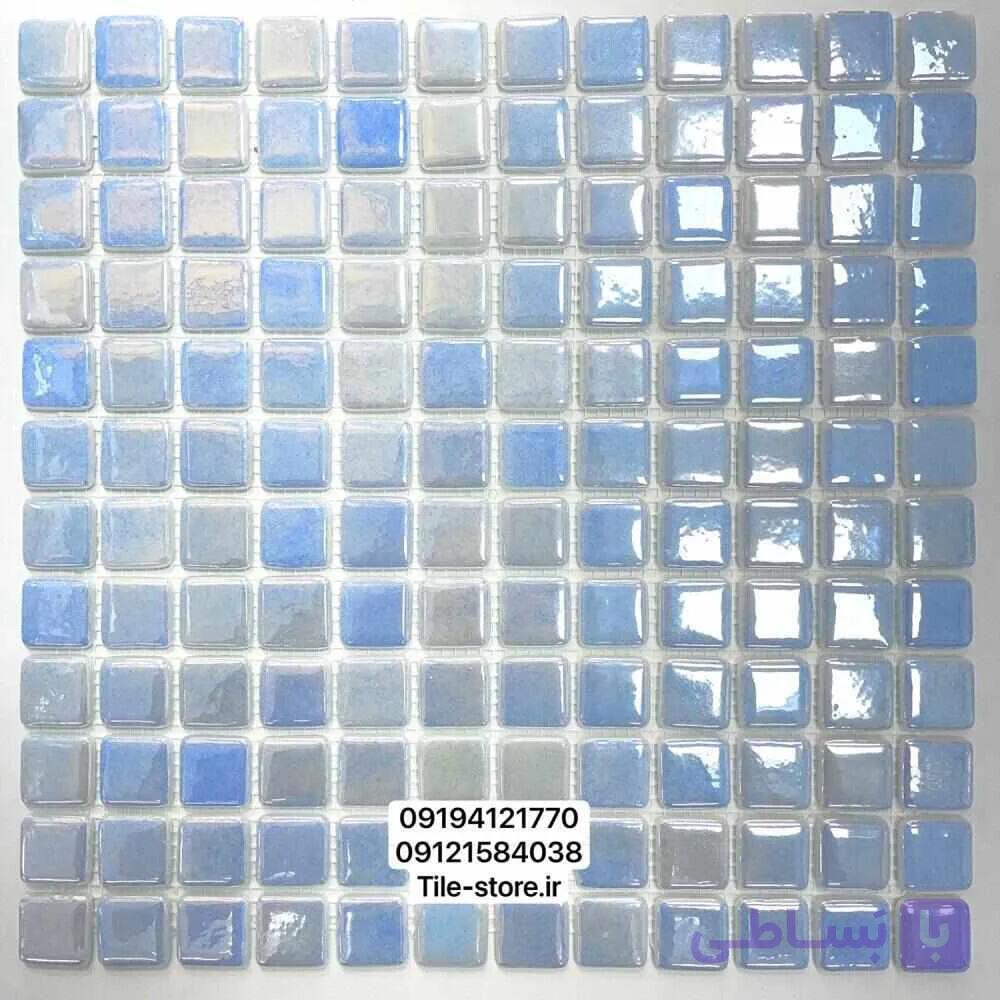کاشی استخری پارلاک آبی روشن PS-801 درجه یک