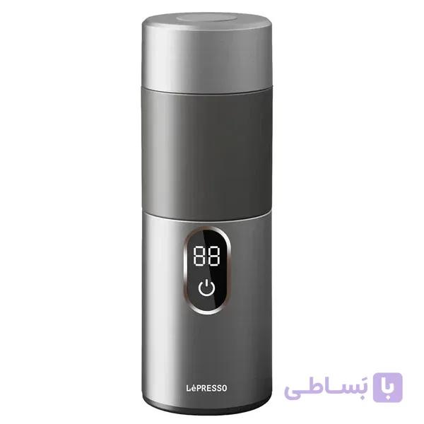اسپرسوساز سفری برقی لپرسو MokaRise ظرفیت ۱۵۰ میلی‌لیتر مدل LPCFFMR0041SL — تصویر 1